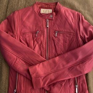 Michael Kors Genuine Leather Jacket